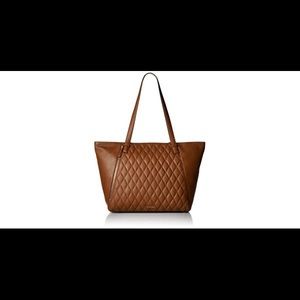 SOLD - Vera Bradley brown Avery tote bag